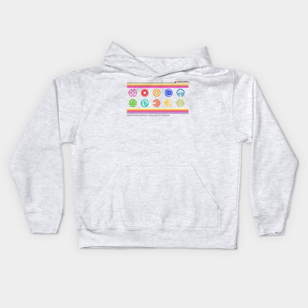 EPCOT forever Kids Hoodie by justinkzucker